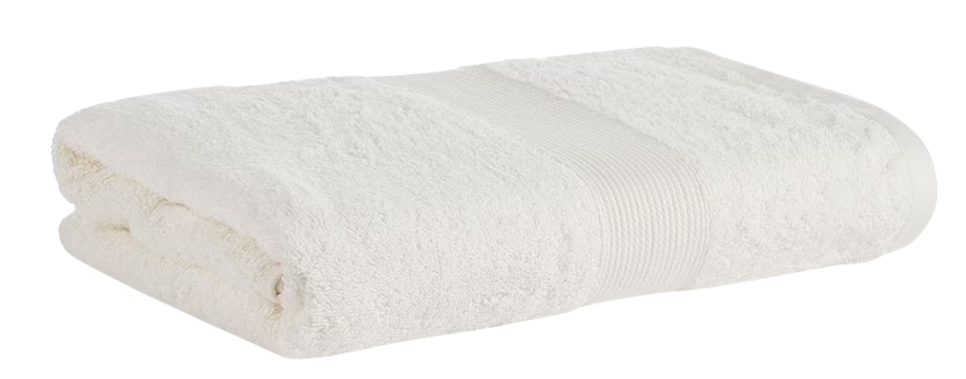 Lot de 6 serviettes de bain Jalla - 70 x 130 cm - Naturelles - 100% coton de luxe - Extra douces et très absorbantes