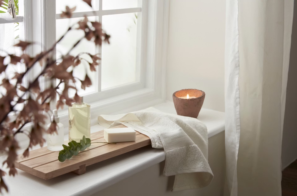 Lot de 6 serviettes de bain Jalla - 70 x 130 cm - Naturelles - 100% coton de luxe - Extra douces et très absorbantes