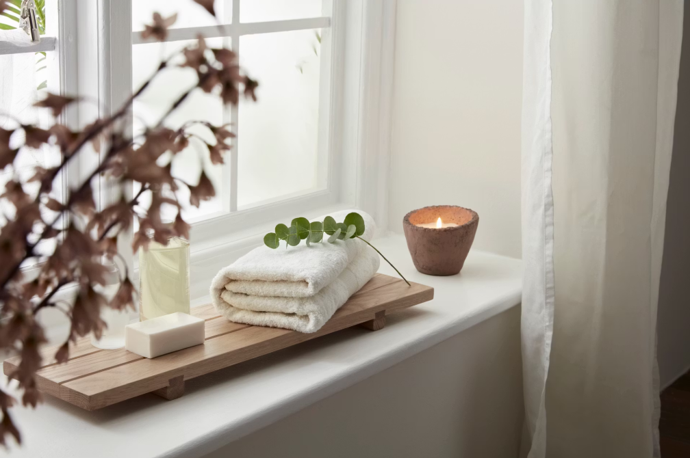 Lot de 6 serviettes de bain Jalla - 70 x 130 cm - Naturelles - 100% coton de luxe - Extra douces et très absorbantes