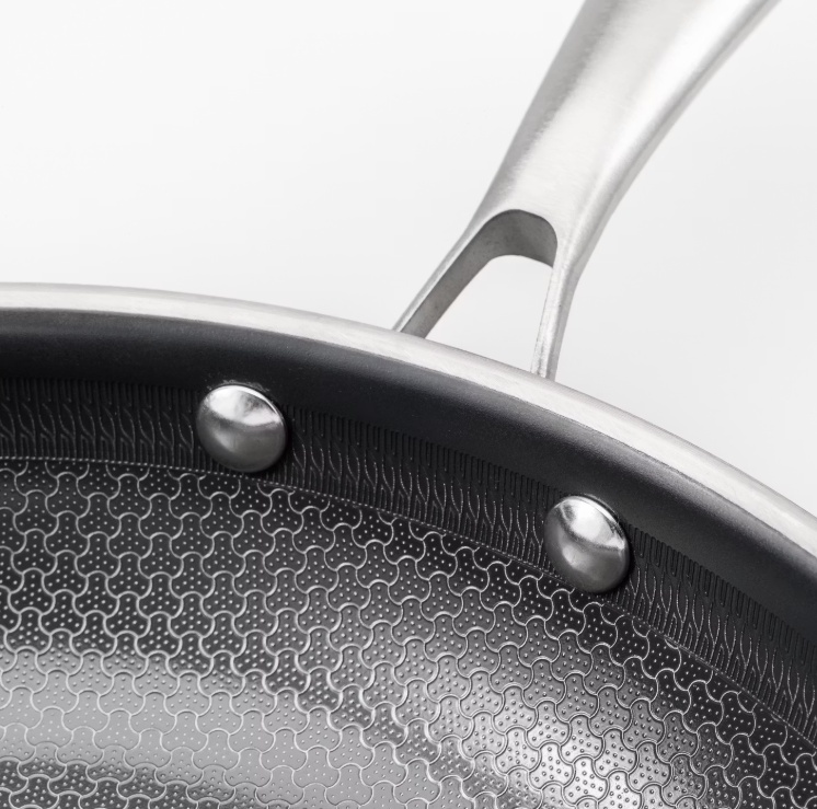 Thermos Thermoclad Poêle à crêpes - 24 cm - Acier inoxydable/Argent - revêtement antiadhésif en céramique sans PFAS