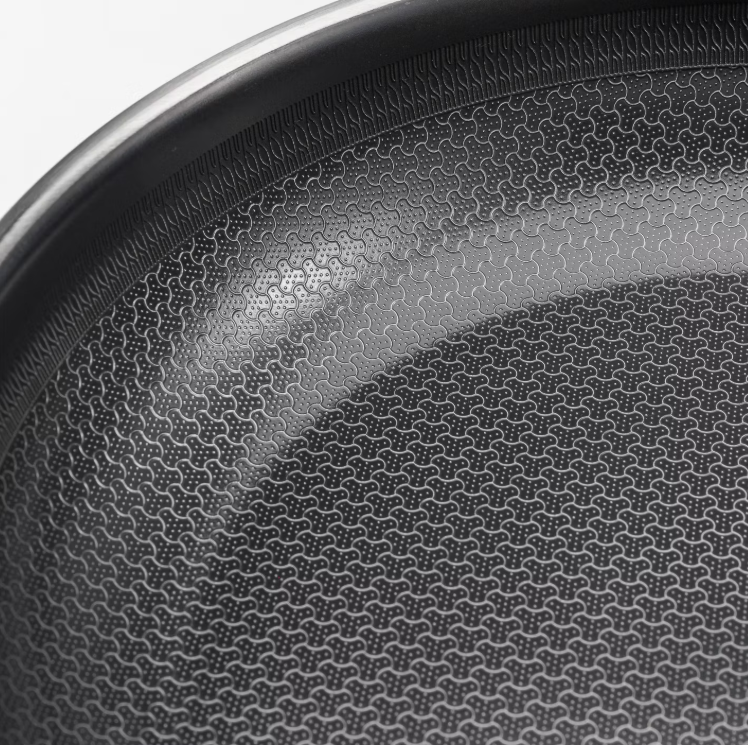 Thermos Thermoclad Poêle à crêpes - 24 cm - Acier inoxydable/Argent - revêtement antiadhésif en céramique sans PFAS