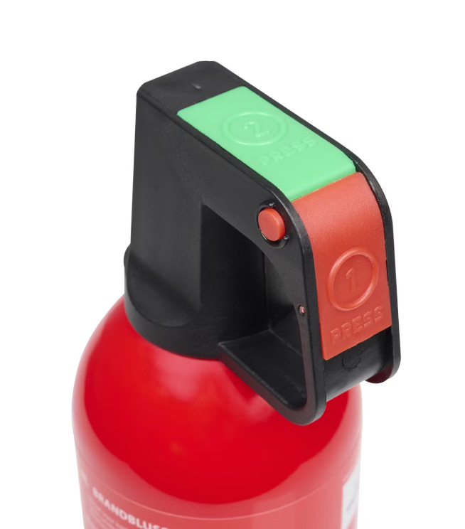 Smartwares Set d'extincteurs 3x 0.75 L - 5A & 5F - Sans PFAS - Sans fluor