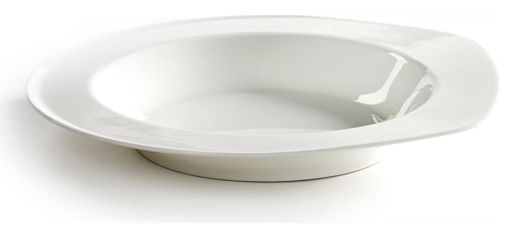 Serax Plate XL White Bond - Lot de 4 - 32,7 x 31,2 x 1,8 cm - Blanc