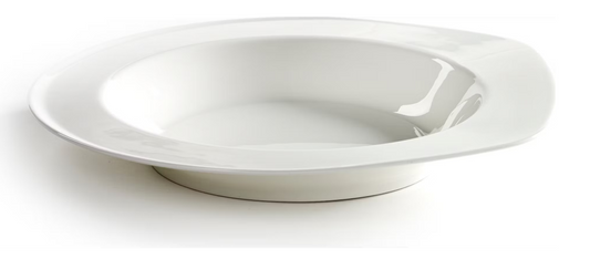 Serax Plate XL White Bond - Lot de 4 - 32,7 x 31,2 x 1,8 cm - Blanc