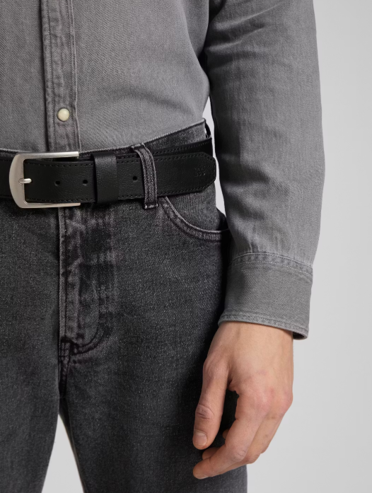 Lee Ceinture pantalon homme noire - 95 cm - Faux cuir