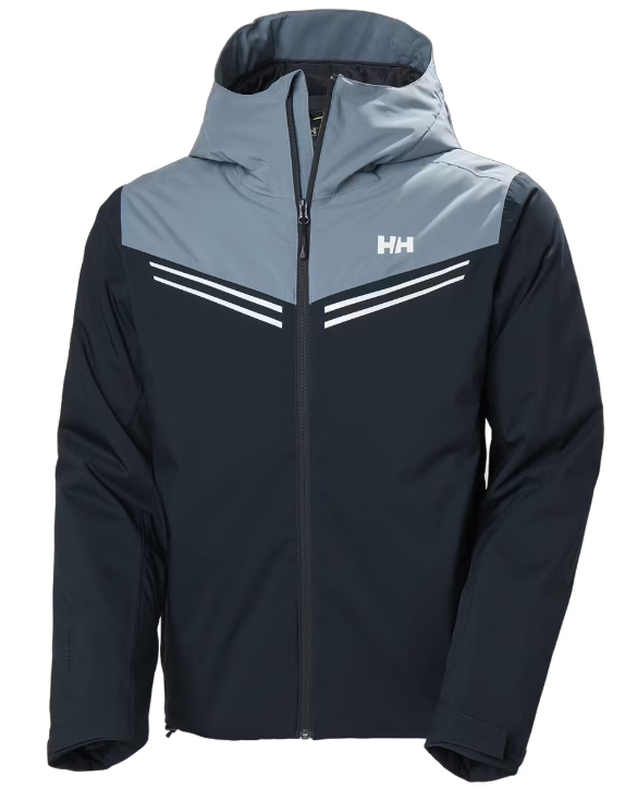 Helly Hansen Alpine Insulated Jacket - Hommes - Marine - Taille L - 100% Polyester - Chaud et imperméable