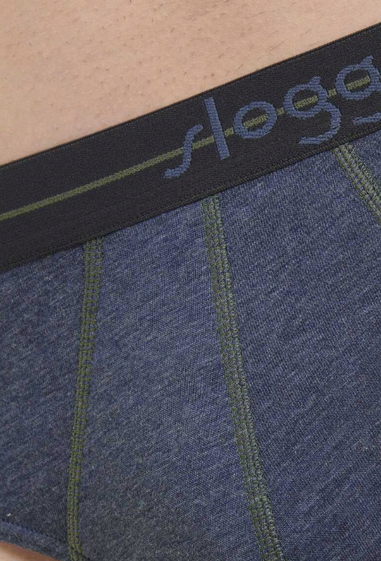 Sloggi Start Midi slips - 2-pack - noir & marine - 2XL - coton lycra doux, coupe parfaite