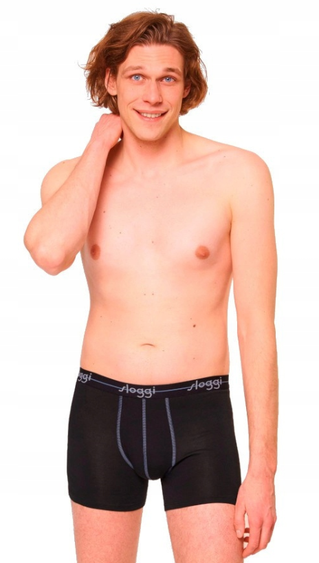 Pantalon homme Sloggi Start Short C2P - 2 pièces - taille L - marine et noir