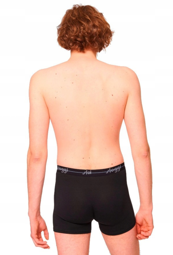 Pantalon homme Sloggi Start Short C2P - 2 pièces - taille L - marine et noir