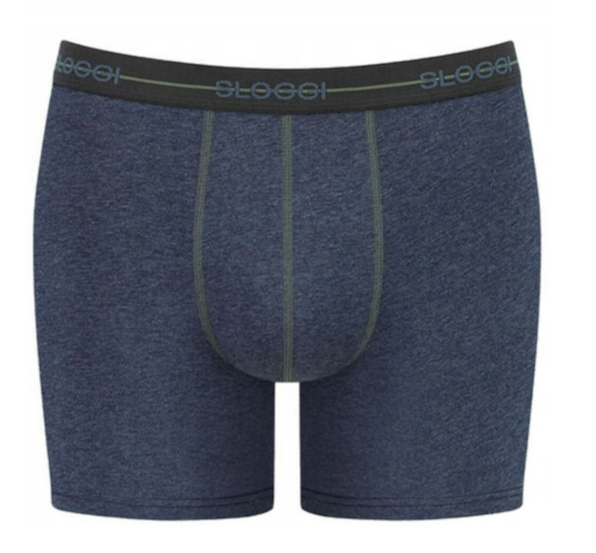 Pantalon homme Sloggi Start Short C2P - 2 pièces - taille L - marine et noir