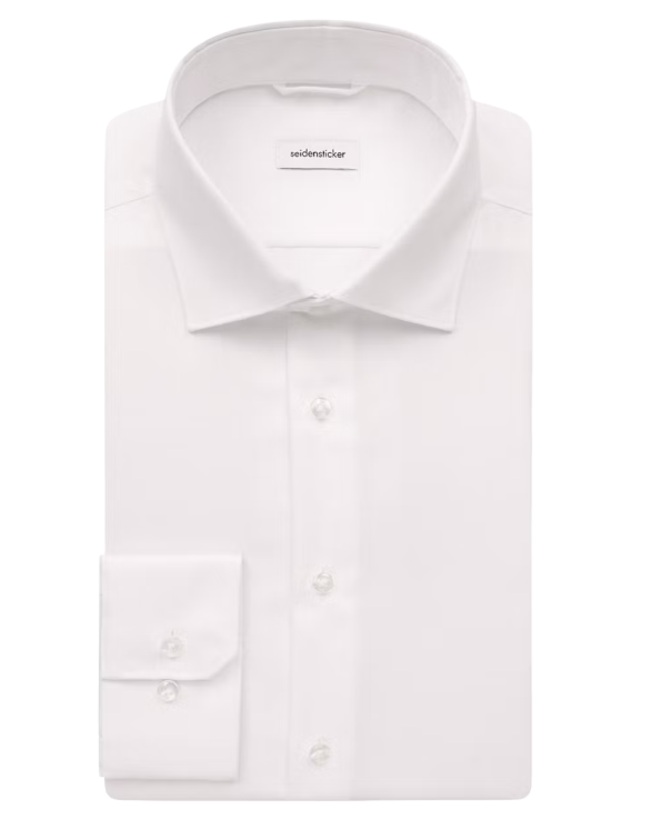 Seidensticker New Kent business shirt - taille 42 - regular fit - regular sleeve - white