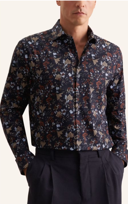 Seidensticker Kent Business Shirt Regular Fit - Cappuccino - taille 42