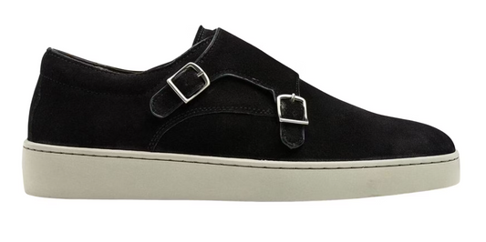 Greve Wave Buckle Shoes - Homme - bleu foncé - daim - taille 46