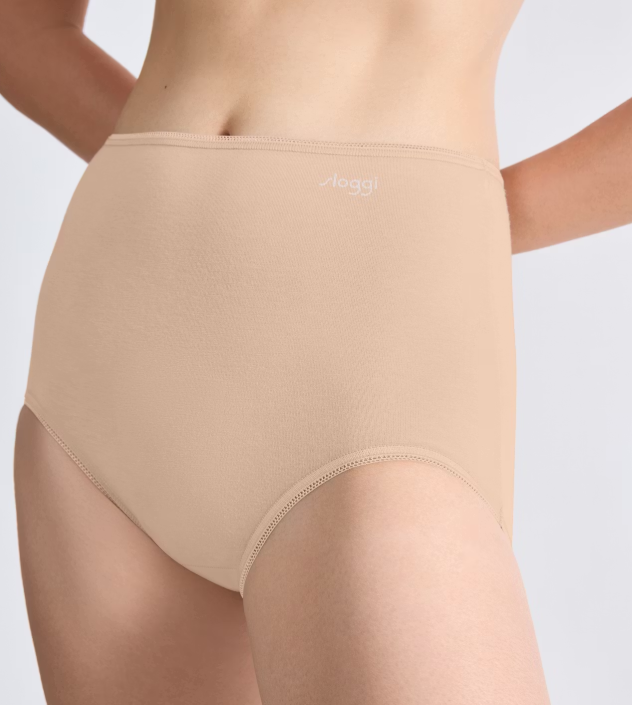Sloggi Pure Comfort H Maxi Briefs - Women - 3-pack - Skin - Size L