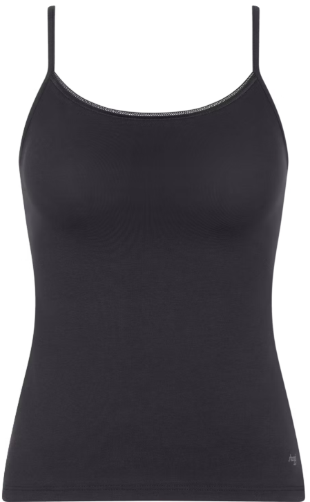 Sloggi Pure Comfort H Spaghetti Top Ladies - Black - XL