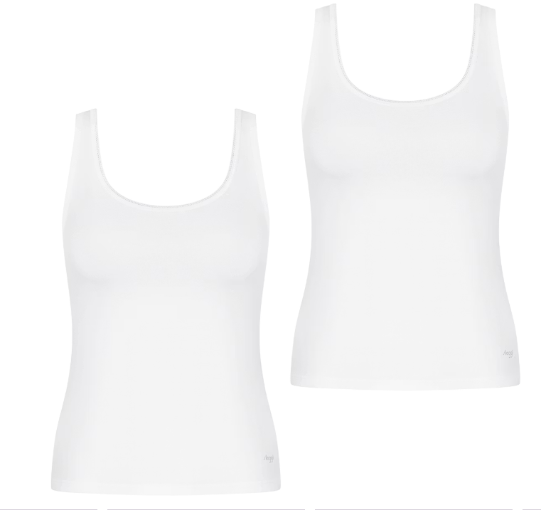 Sloggi Pur Comfort Tank Top Ladies - 2 Pieces - GOTS Cotton - Size L