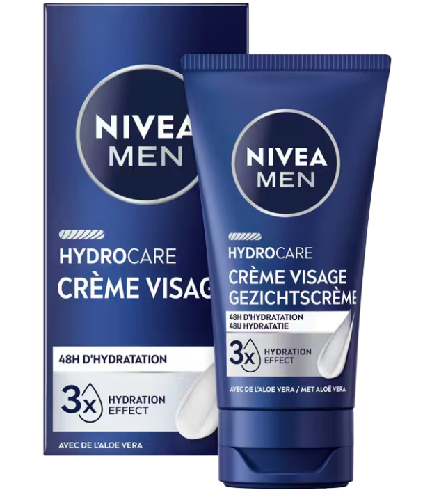 Nivea Men Protect & Care Face Cream - 3 x 75 ml