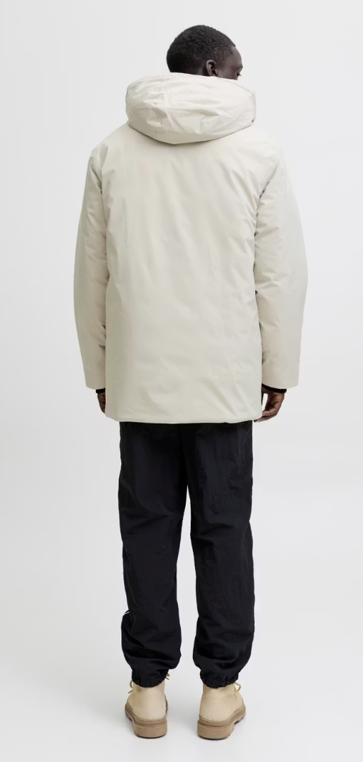 Jack & Jones Planet Parka Veste Homme - Taille M - Couleur Crème