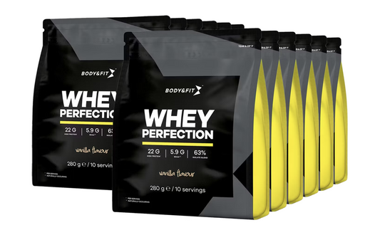 Body & Fit Whey Perfection Vanilla - 12 x 280 g - 3360 g