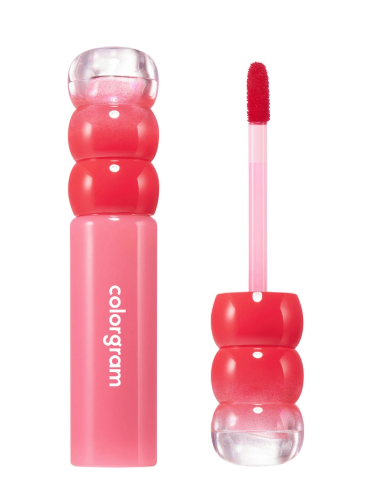 Colorgram Fruity Glass Tint 05 Dainty Cherry - 3g - Rouge cerise doux avec finition brillante