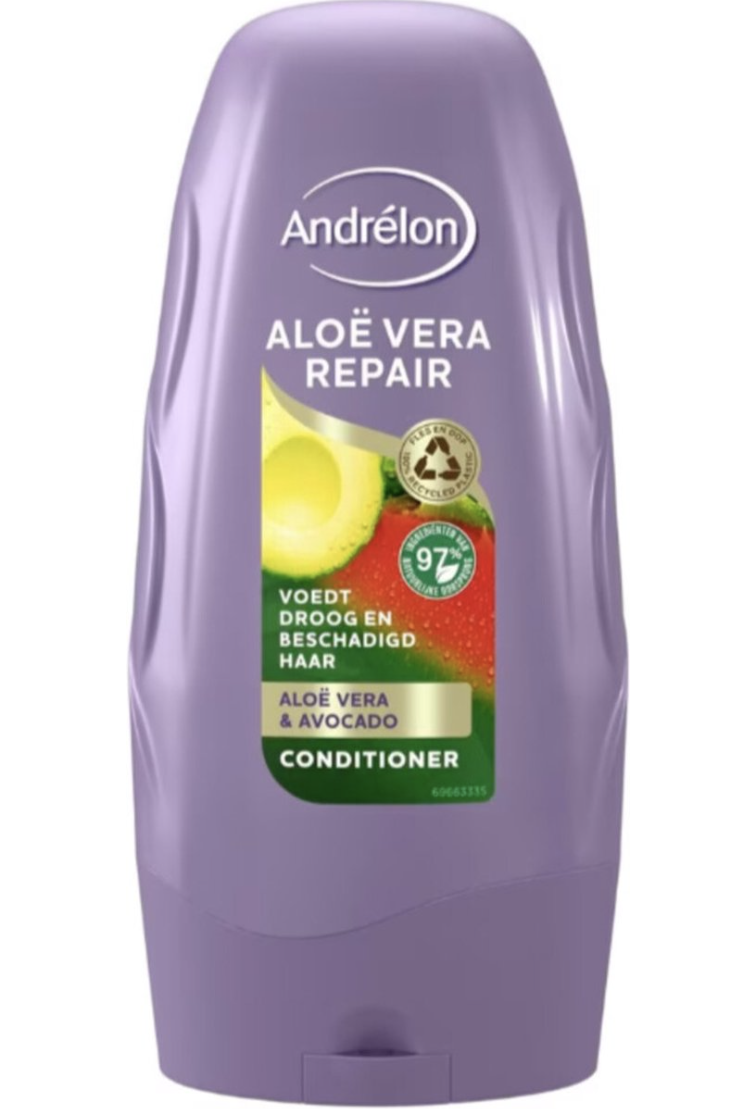 Andrelon Conditioner Aloe Vera Repair - 6x 250 ml - Nourrit et restaure les cheveux abîmés