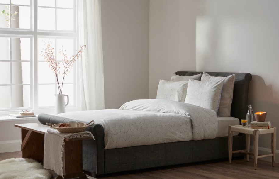 Jalla Garrigue Housse de couette - 240 x 220 cm - 100% coton - Natural Comfort