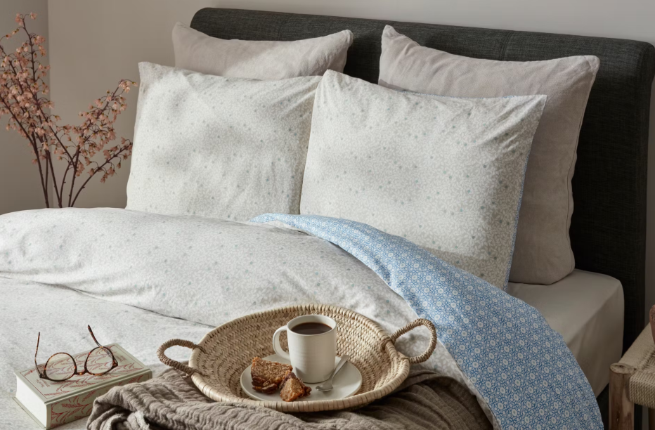 Jalla Garrigue Housse de couette - 240 x 220 cm - 100% coton - Natural Comfort