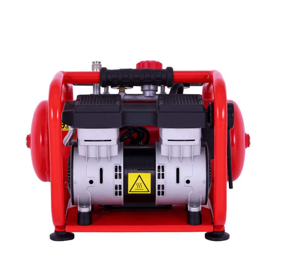 Ecomax - Compresseur d'air silencieux 11 L - 800 W - sans huile