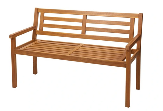 ProGarden Banc de jardin - 120 x 57 x 75 cm - acacia - aspect teck naturel