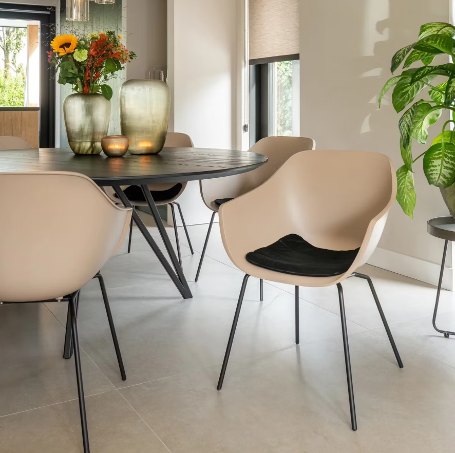Hartman Chaise de salle à manger Julia - Lot de 2 - Sable