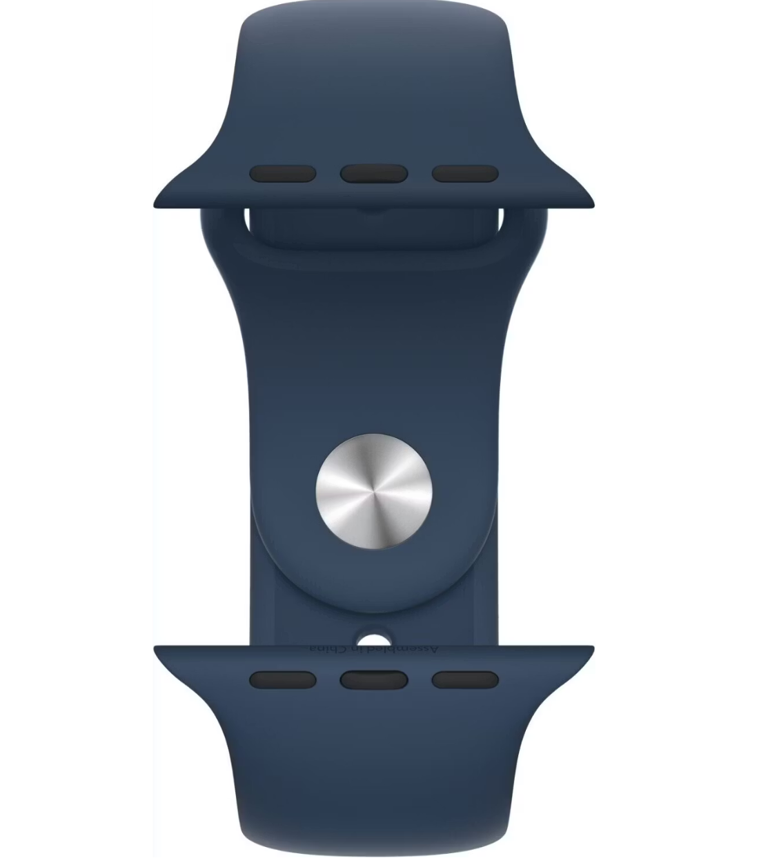 Apple Watch Sport Band | 45 mm | Abyss Blue | Fluoroelastomer | Convient pour 44/45/46/49 mm