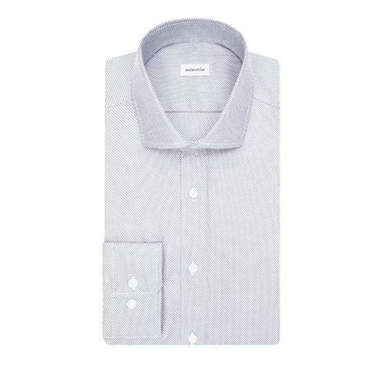 Seidensticker - Chemise d'affaires Spread Kent - Regular Fit - Homme - Vert sauge clair - Taille 42