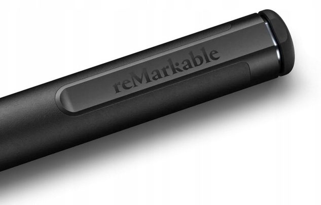 reMarkable Marker Plus stylet noir - avec gomme - stylo EMR - 4096 niveaux de pression - 9 pointes remplaçables incluses