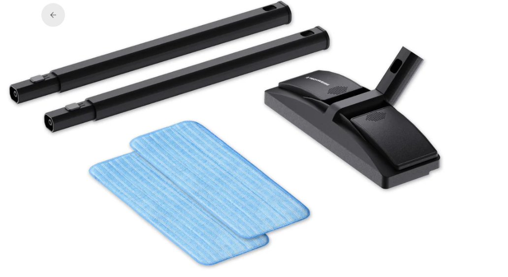 Set de nettoyage pour TS Compact Steam Cleaner - Set d'accessoires de nettoyage des sols avec chiffons