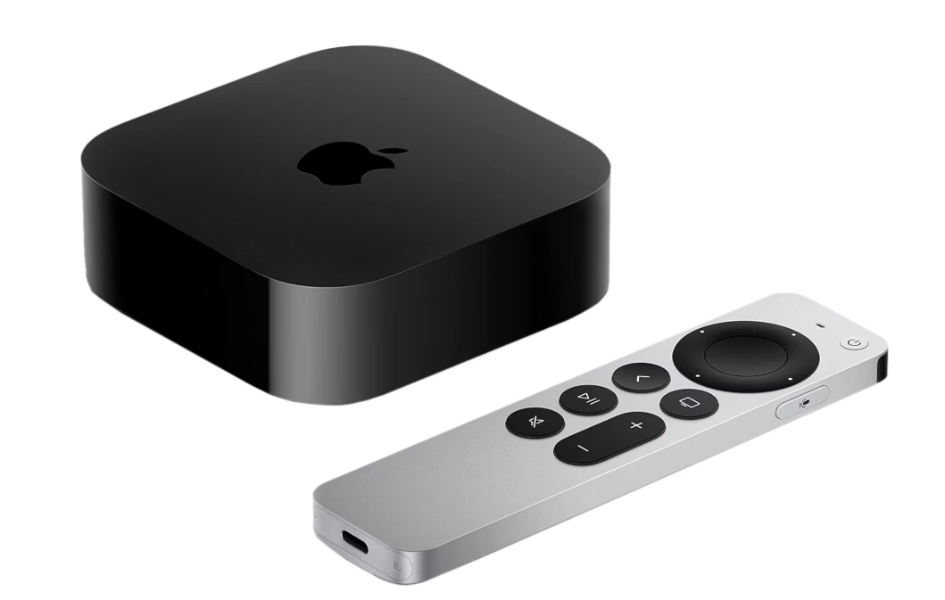 Apple TV 4K (3e génération) - 64 Go - WiFi - Dolby Vision et Dolby Atmos - Télécommande Siri
