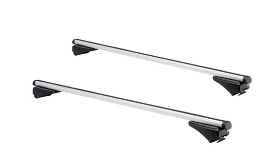 Twinny Load Roof Carrier Kit A99 Aluminium - Silver - Pour garde-corps fermés, fermés ou ouverts d'origine