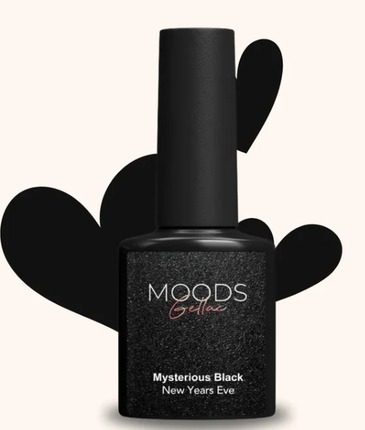 Vernis à Ongles - Moods Gellac - 15ml - Noir Brillant