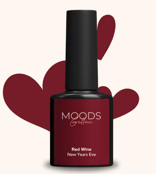 Vernis à Ongles - Moods Gellac - 15ml - Rouge Bordeaux