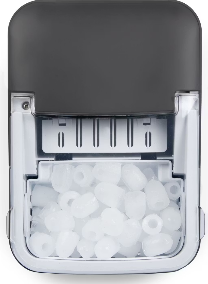 DOMO Machine à glaçons DO1132IB- 12kg/24h - 1 L - Gris