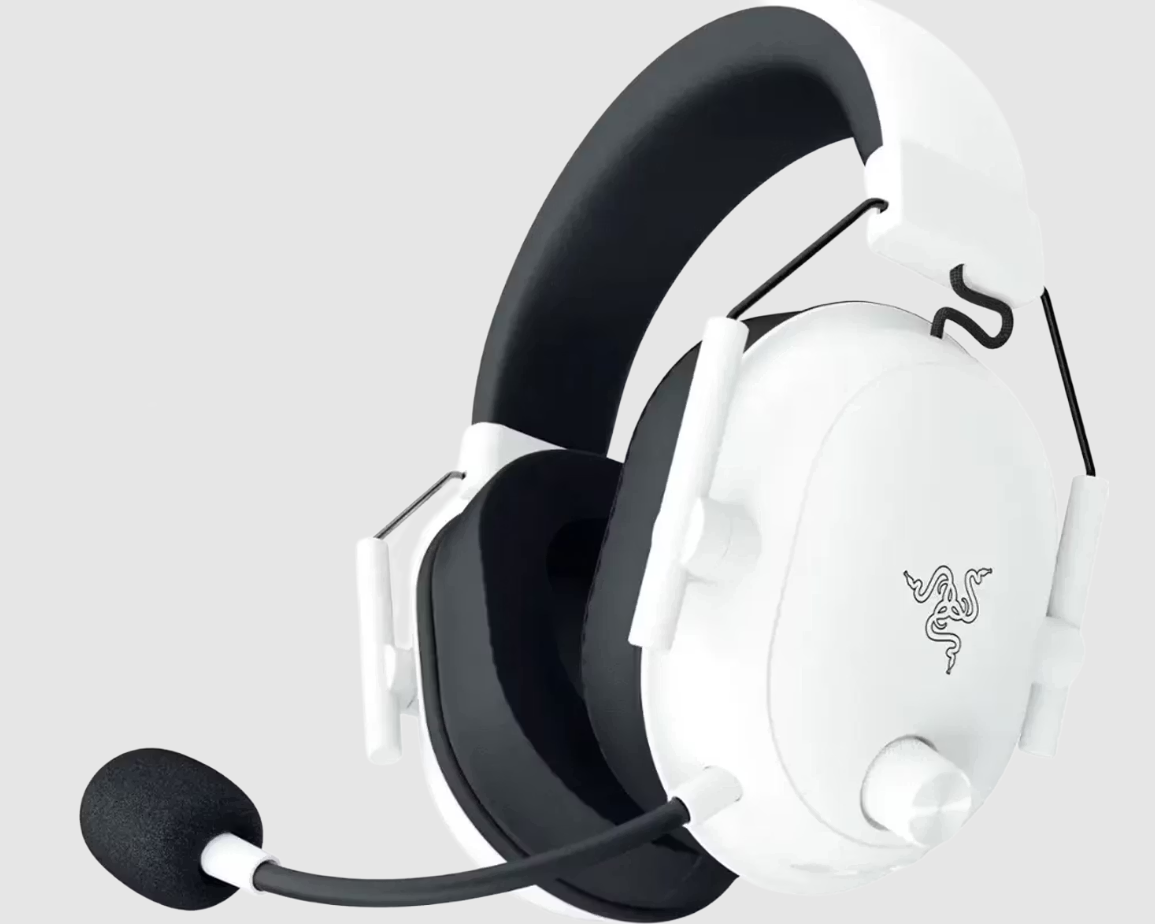 Casque de jeu sans fil Razer Blackshark V2 Hyperspeed | Remis à neuf - blanc