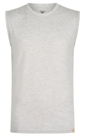Pierre Cardin T-Shirt sans manches - Gris foncé - Taille M