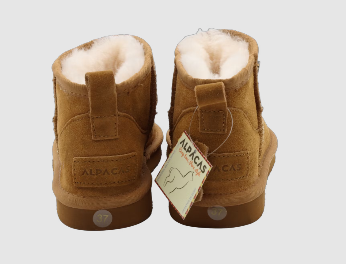 Alpacas Footwear Soft Winter Boots - Femmes - Taille 39 - Khaki