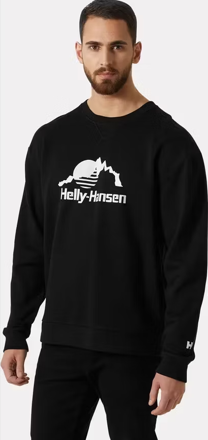 Helly Hansen Yu Crew Sweater 2.0 - Taille L - Noir