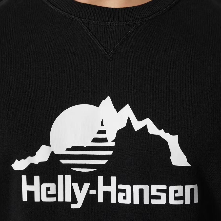 Helly Hansen Yu Crew Sweater 2.0 - Taille L - Noir