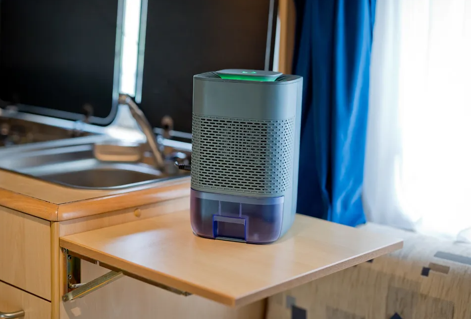 Nexxt - Déshumidificateur contre l'excès d'humidité et les moisissures - Noir