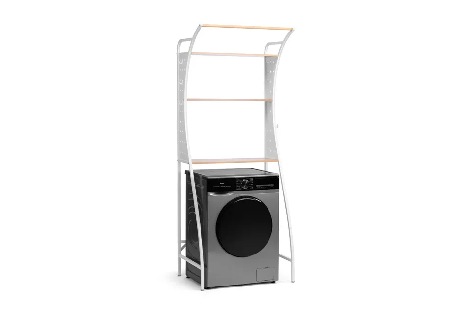 Home & Comfort - Armoire de conversion peu encombrante pour lave-linge avec 3 étagères