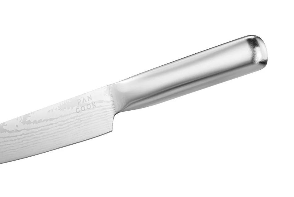 Pan Cook -Élégant set de couteaux 5 pièces avec bloc de couteaux élégant