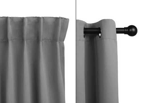 Home & Comfort - Rideaux occultants de luxe - Argent/Gris