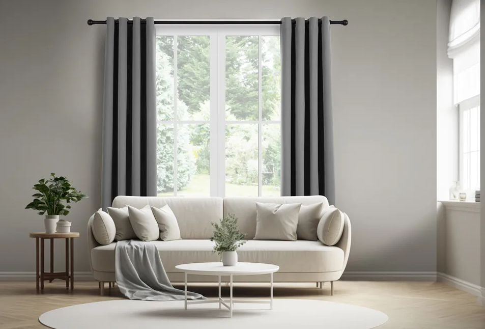 Home & Comfort - Rideaux occultants de luxe - Argent/Gris