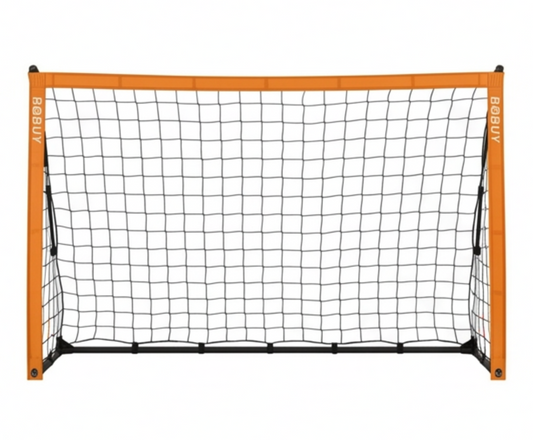 SoBuy But de football - Pop-up - 200 x 140 x 55 cm - Orange